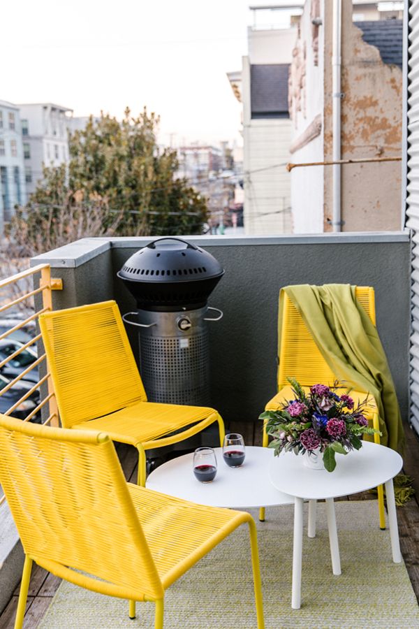 Dining Chair Yellow Outdoor Patio Cushions Ziva Outdoor Dining