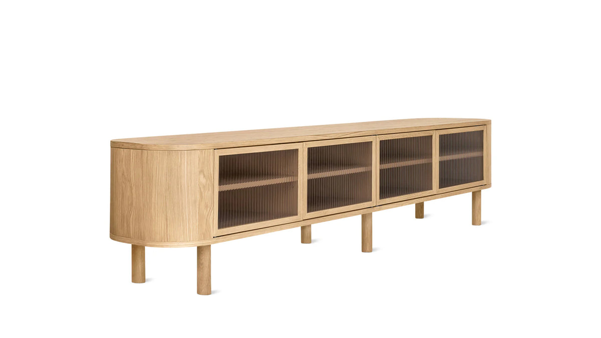 White Oak Show Media Unit The Furniture Shop Toronto