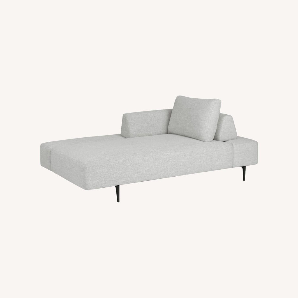 Mist Gray Right Chaise Lounge