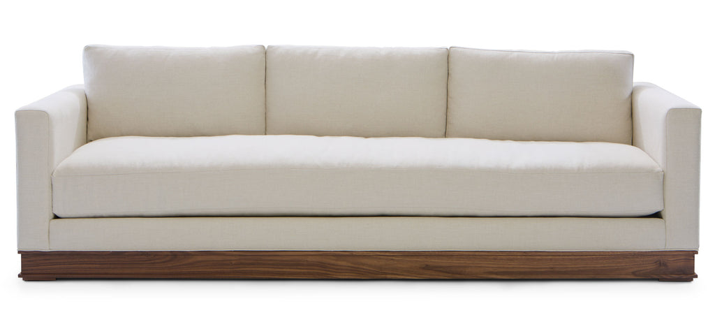 Base Sofa Ivory/Wood