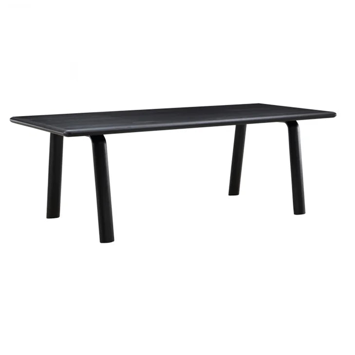Malibu Black Ash Dining Table