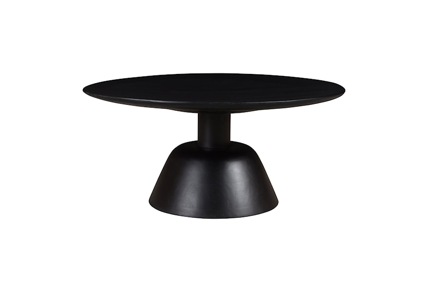 Nels Coffee Table Black Oak