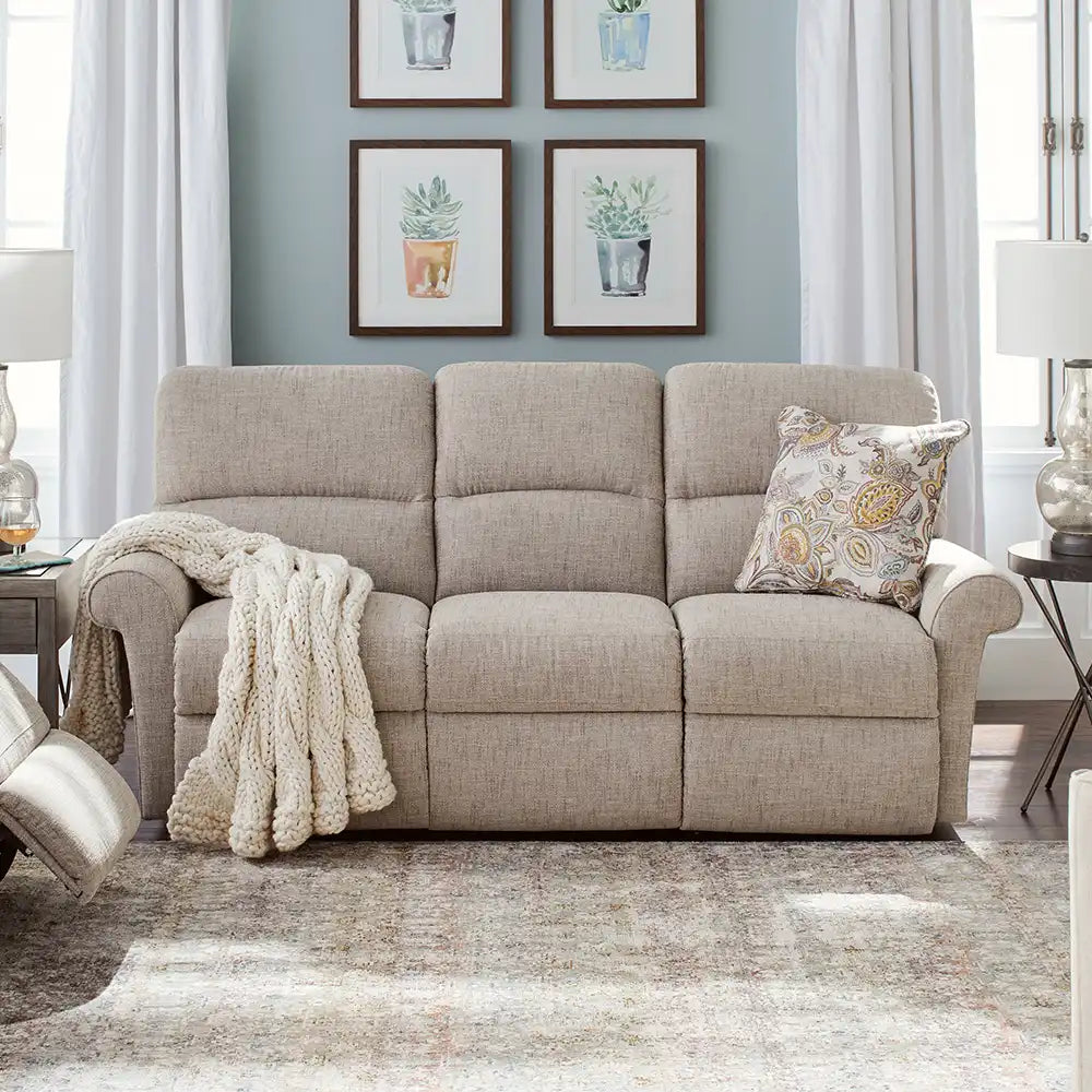La-Z-Boy Robin Reclining Sofa Taupe