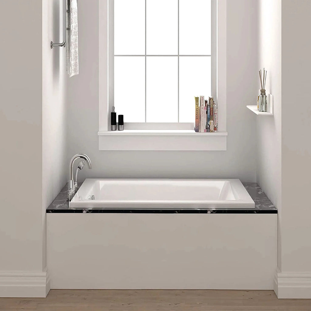 48" x 32" Drop-In Soaking Bathtub