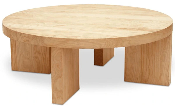 Oregon Blonde Round Coffee Table