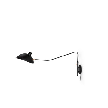 Leap Black Sconce Lamp