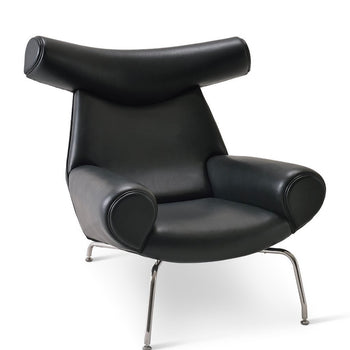 Ox Lounge Chair Black