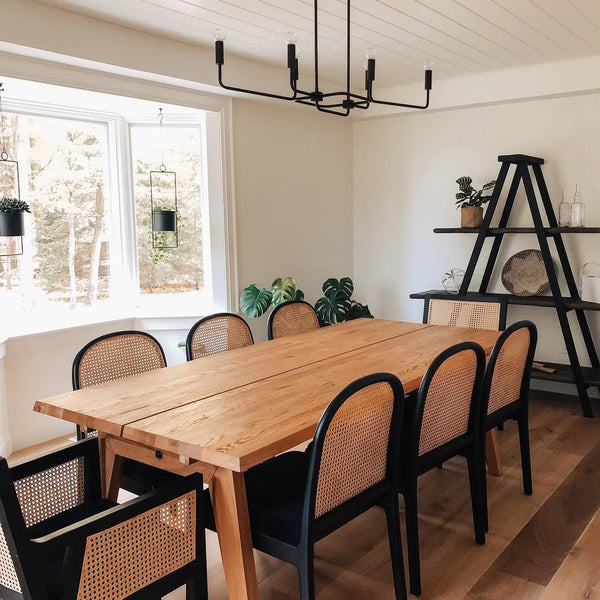 Canyon Oak Six-Seater Dining Table