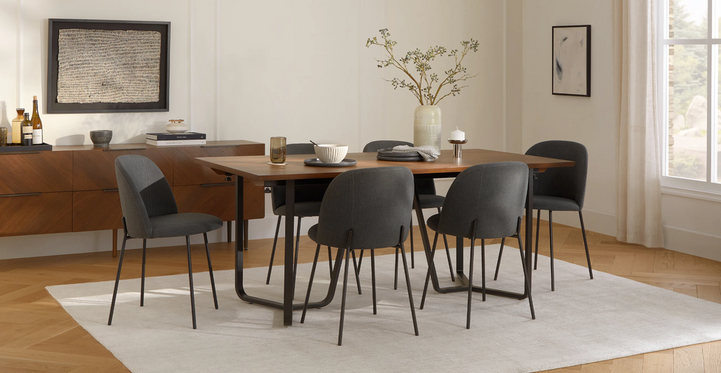 Fulton Dining Table Walnut Extendable