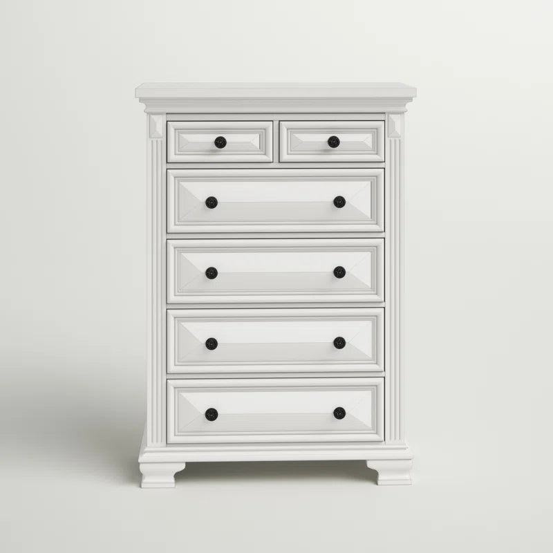 Alauna 6 Drawer Chest - Antique White