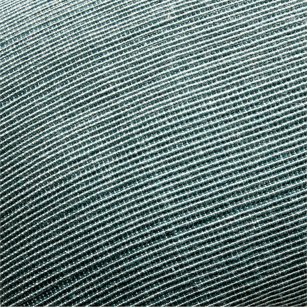 Arctic Blue Textured Striped Outdoor Throw Pillow 23