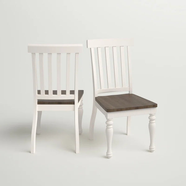 Set of 2- Alpert Slat Back Dining Chair