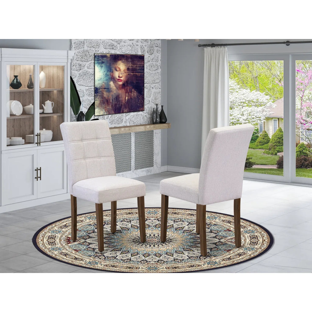 Amelius Parsons Dining Chairs - Mist Beige (Set of 2)