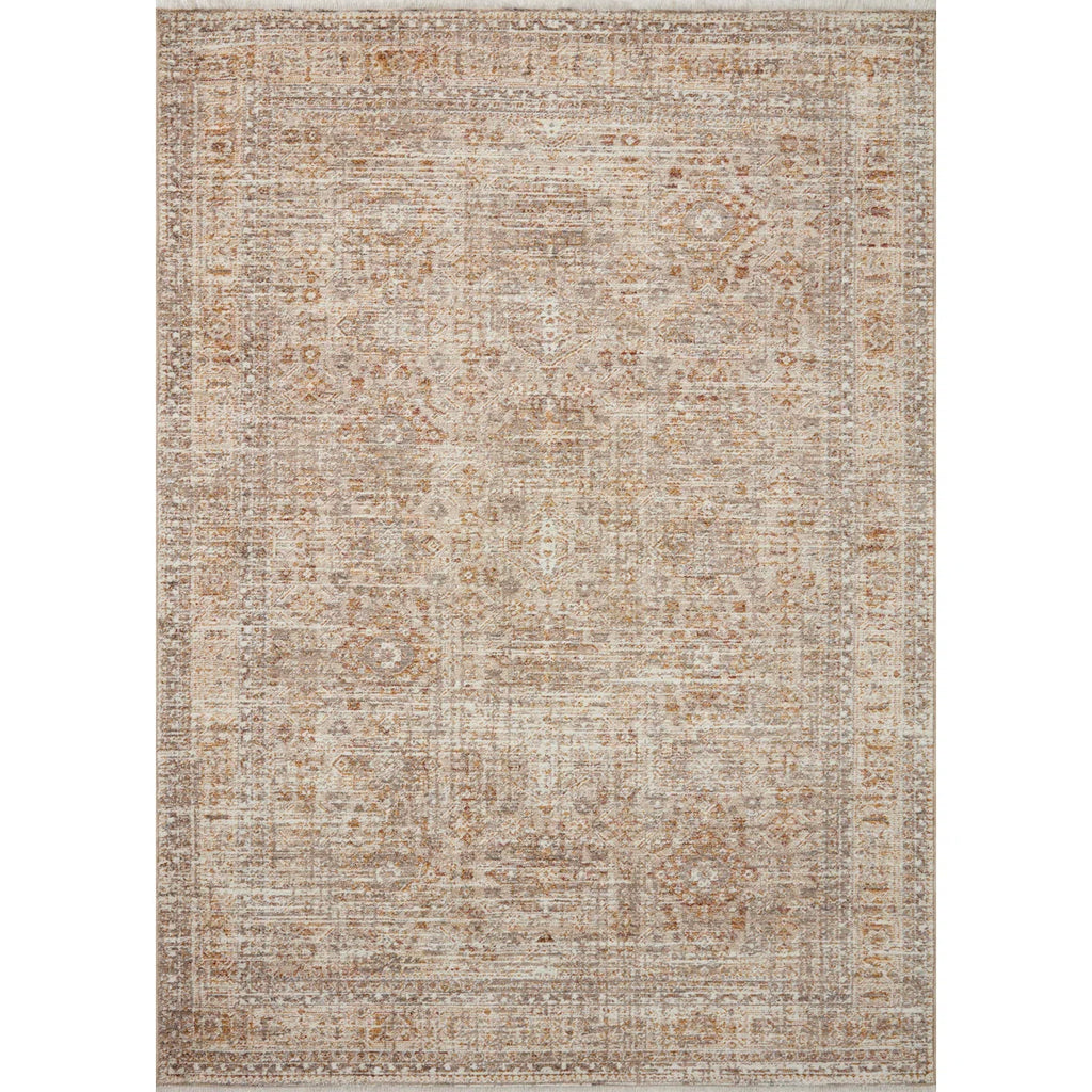 Angela Rose x Loloi Blake Oatmeal / Spice Area Rug 9' X 13'