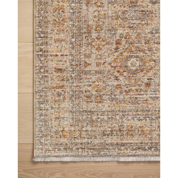 Angela Rose x Loloi Blake Oatmeal / Spice Area Rug 9' X 13'