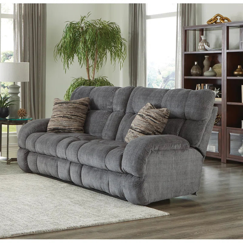Annaliisa 93'' Upholstered Reclining Sofa