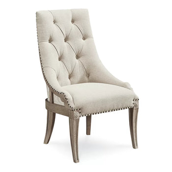 Arch Salvage Tufted Wing Back Side Chair (Set of 2)