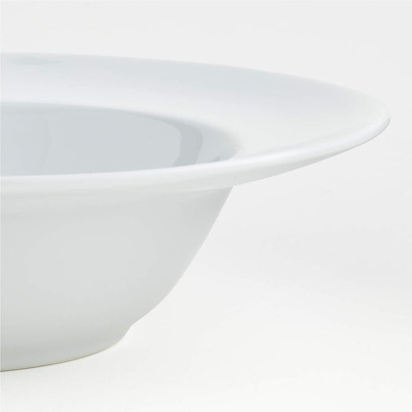 Aspen Rimmed Porcelain Pasta Bowl