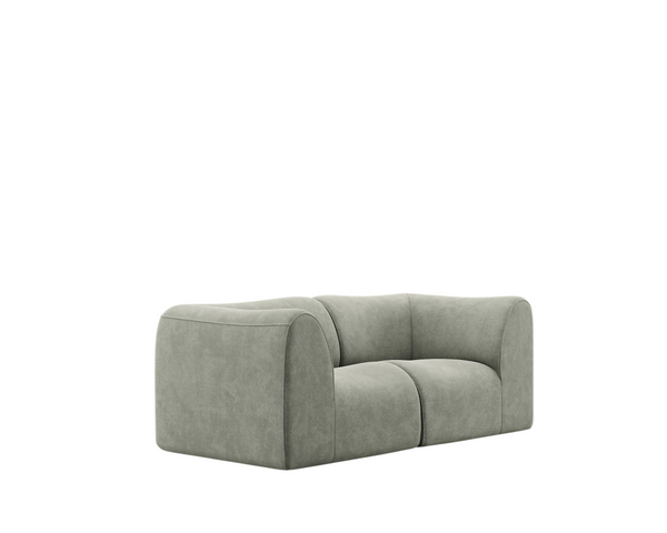 Teli Krypton Green Loveseat Sofa