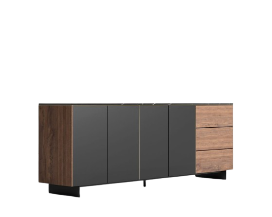 Augus Sideboard - Black Marble