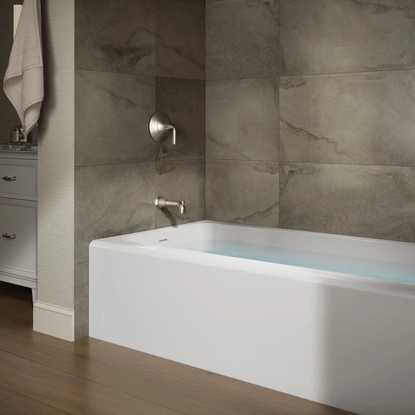 Kohler Avec 72 In. X 36 In. Alcove Bath, Left Drain K-25834-LA-0