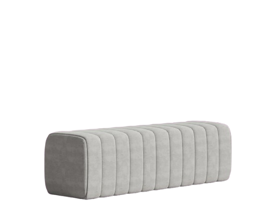 Balin Bench – Platinum Grey