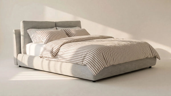 Cloud Bed King Stone