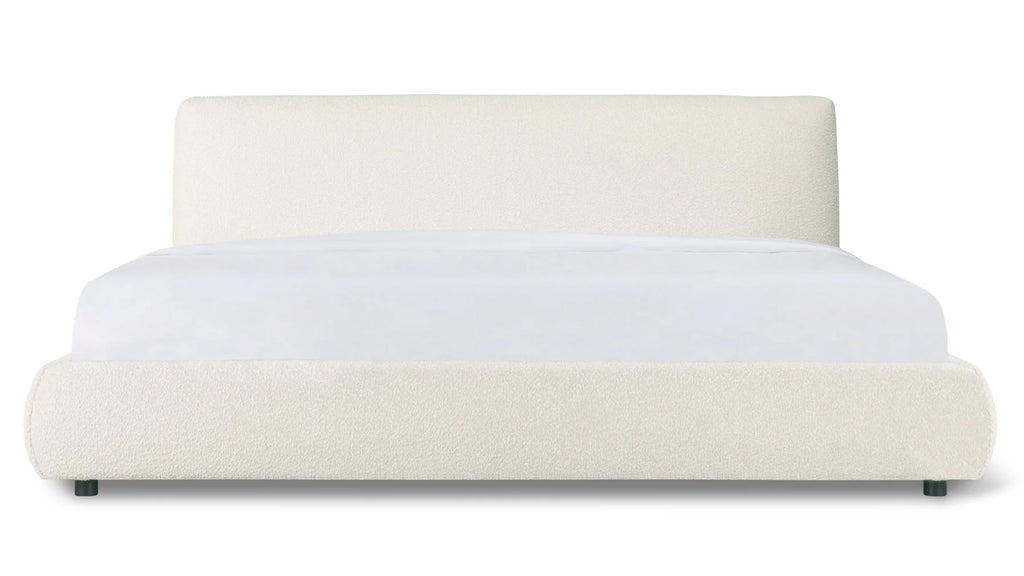 Dream Cream Boucle Queen Bed