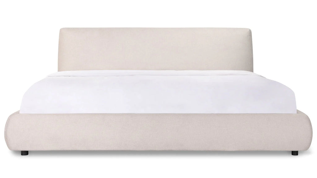 Latte King Bed With Storage