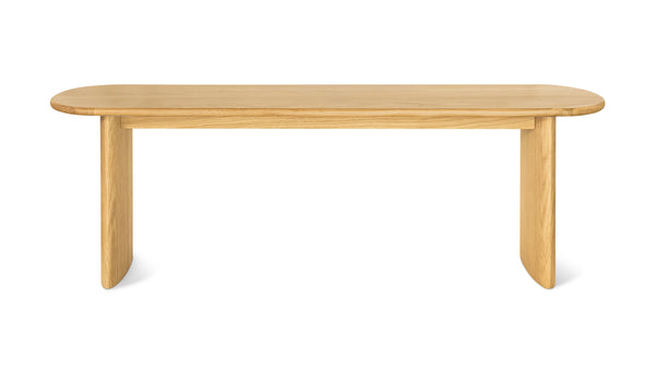 Uni White Oak 2-Seater Bench