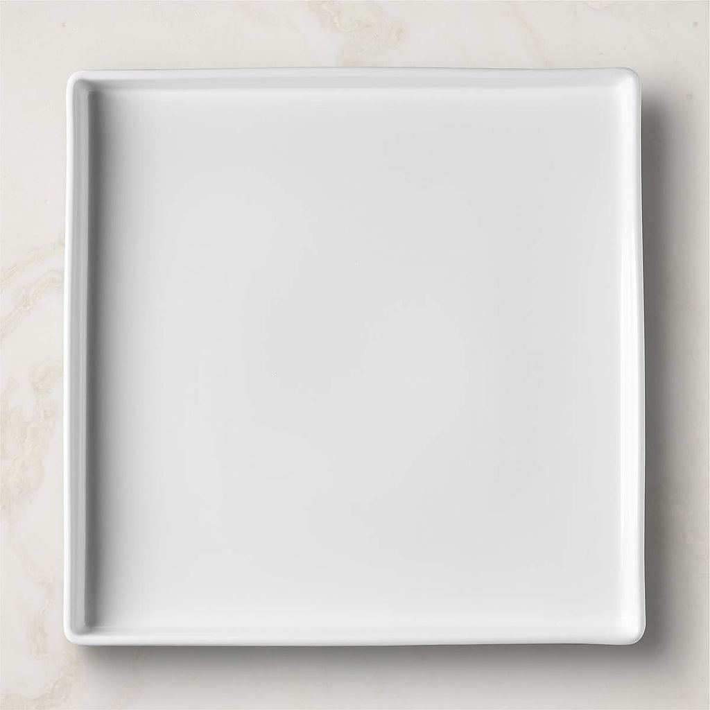 Bento Square White Serving Platter White