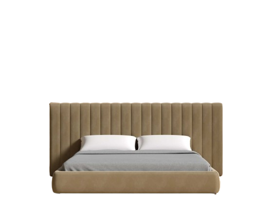 Dune Plush Velvet King Bed