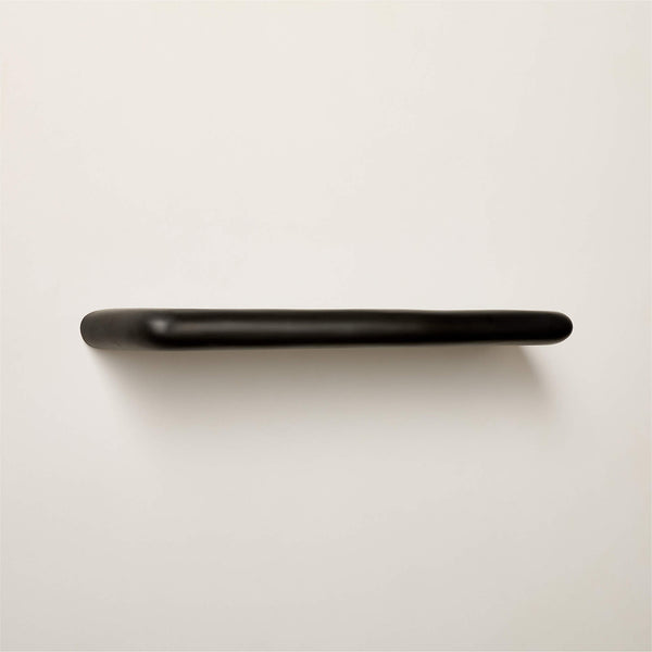 Bodene Black Resin Wall Shelf 36