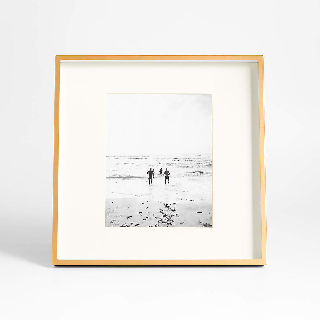 Brushed Brass 8x10 Picture Frame