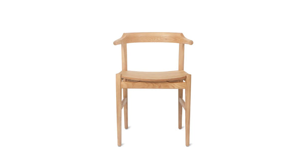 Stained Oak Tuck Dining Chair