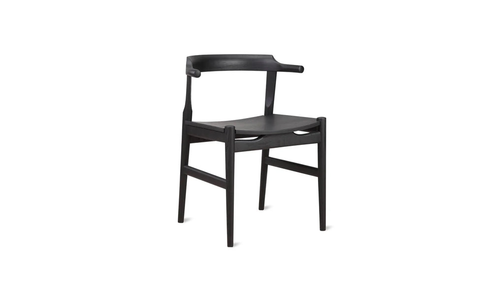 Tuck In Dining Chair Black Ash
