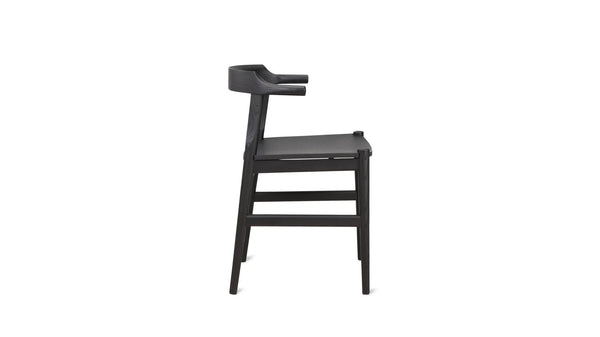 Tuck In Dining Chair Black Ash
