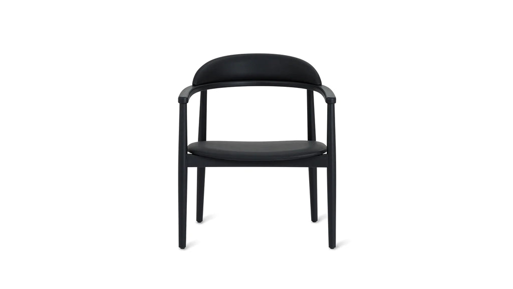 Black Oak Lounge Chair