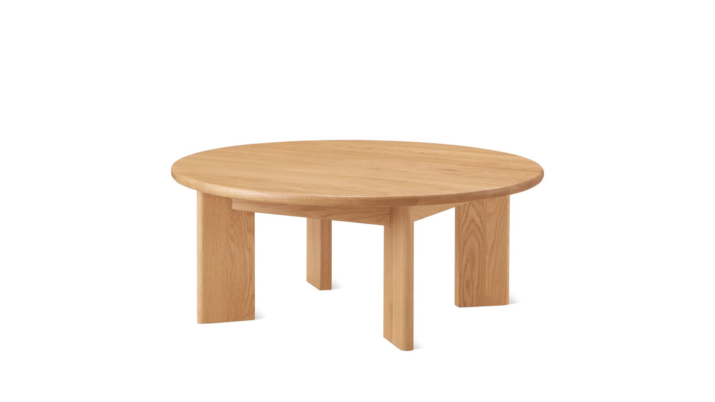 Frame Round Coffee Table – Oak