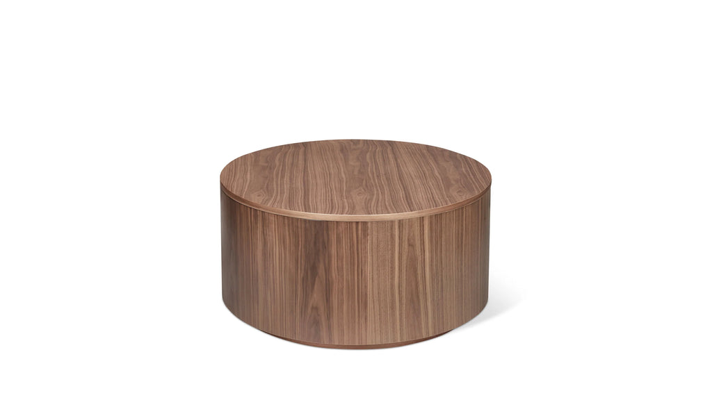 Orb Storage Walnut Coffee Table