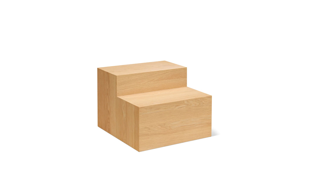 Oak Tiered Coffee Table