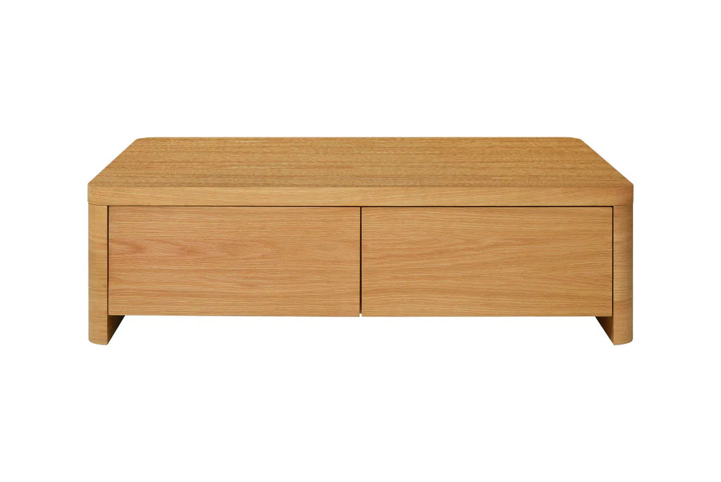Form Storage Coffee Table Oak (Damaged)