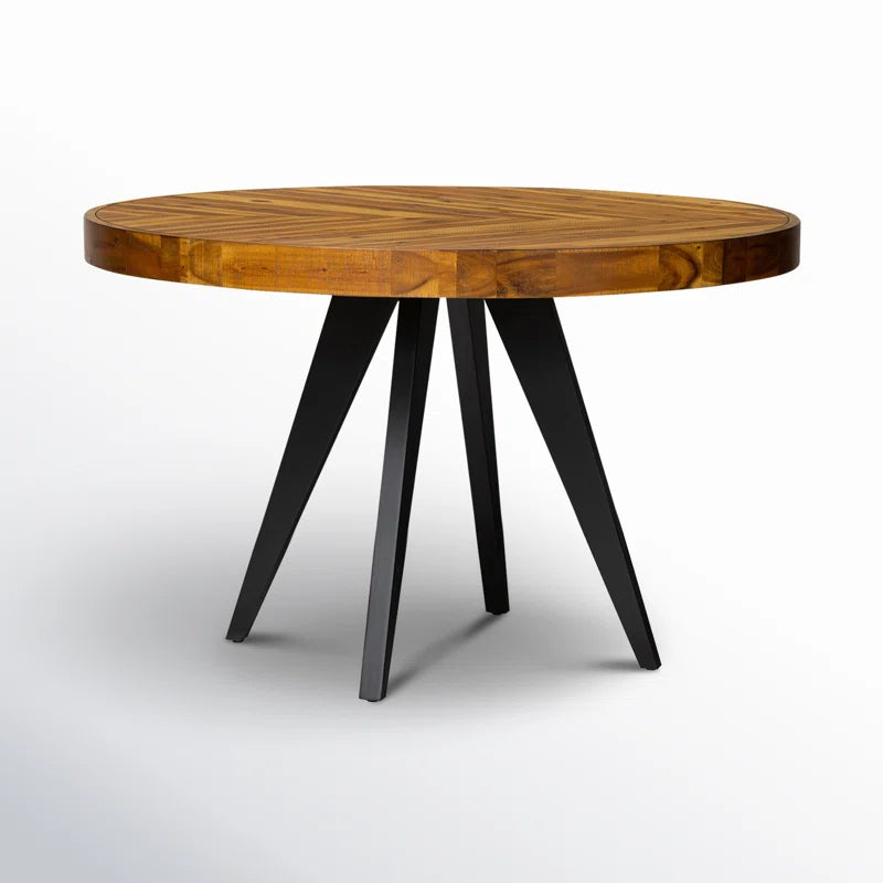 Parq Round Dining Table Amber