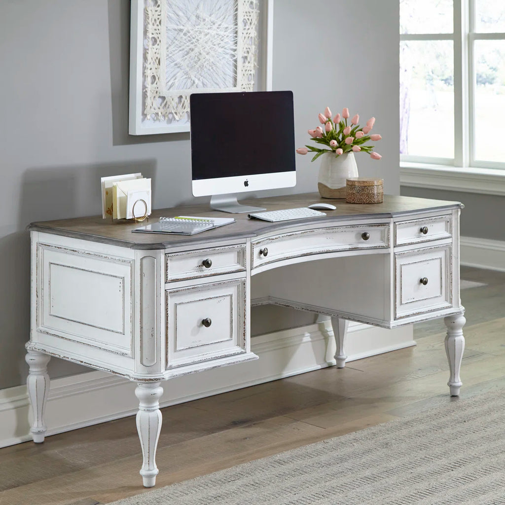 Colchester Writing Desk Antique White