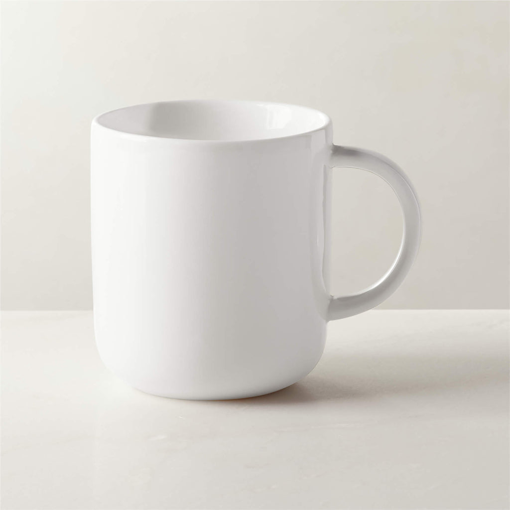 Contact White Ceramic Mug