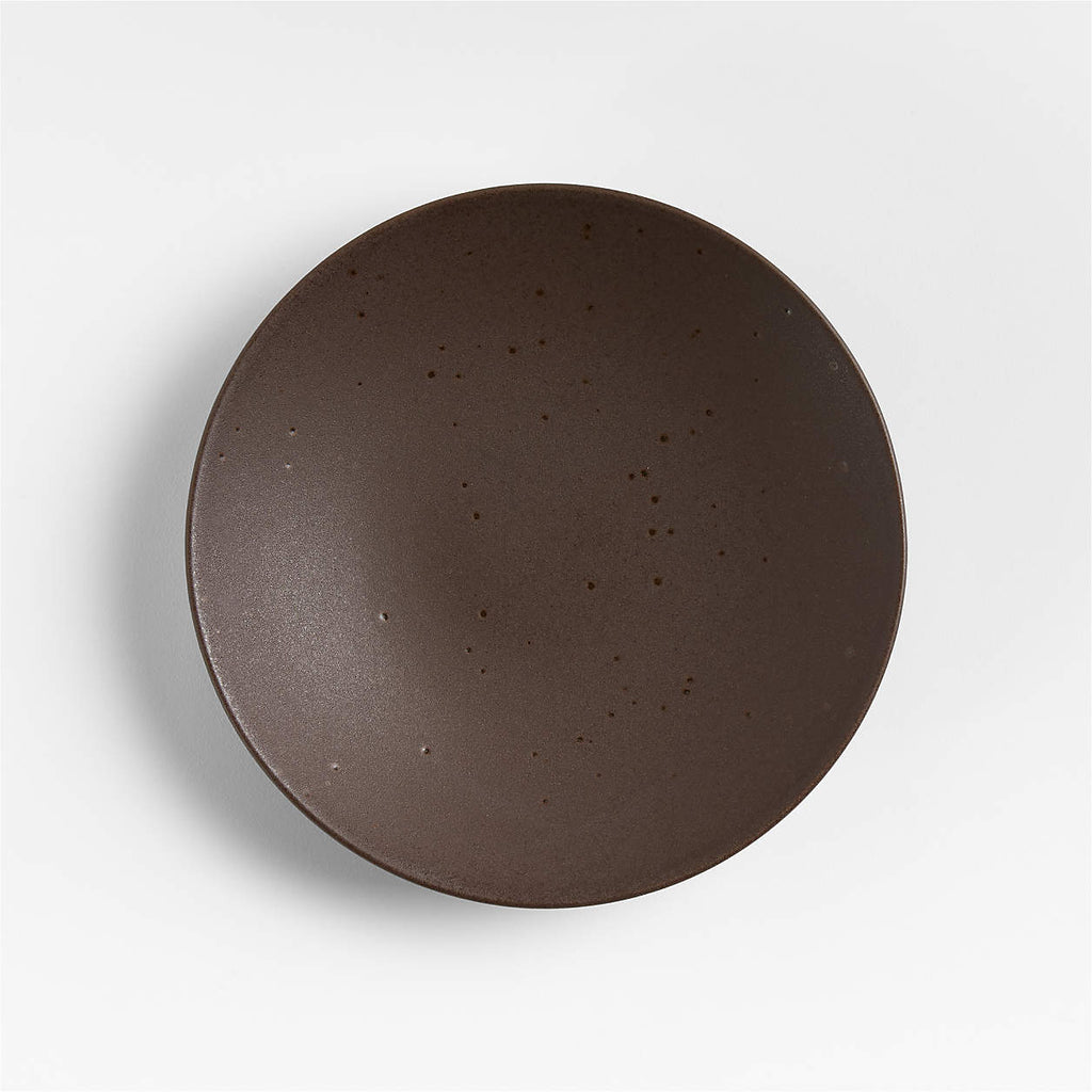 Craft Espresso Stoneware Coupe Salad Plate