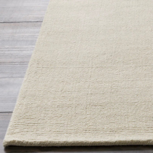 Crowe Wool Light Beige Area Rug