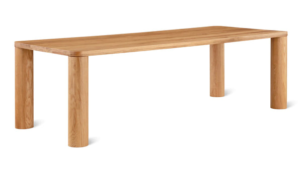 White Oak Dining Table Seats 8-10 People