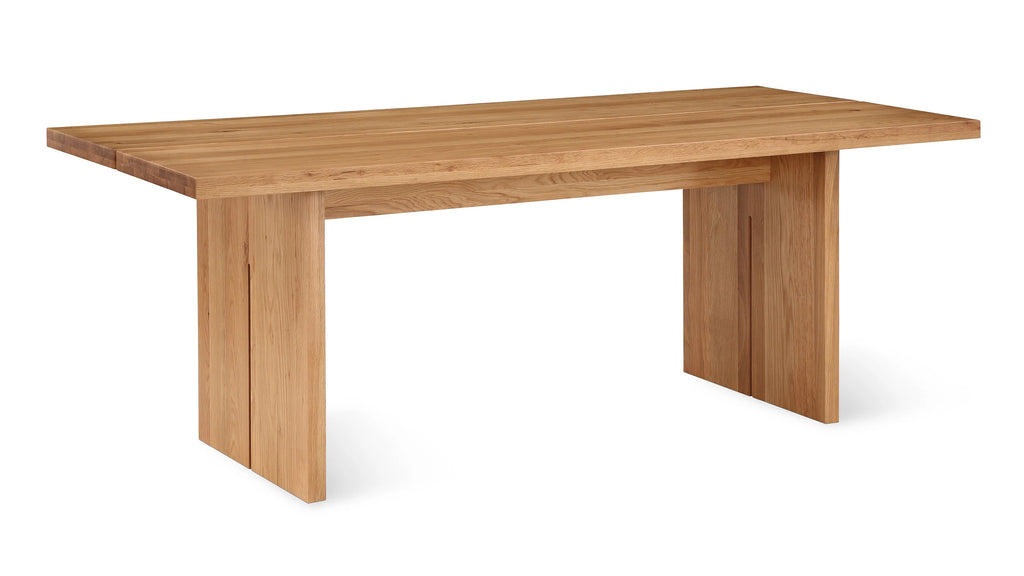 White Oak Plane Dining Table 6-8 Seats