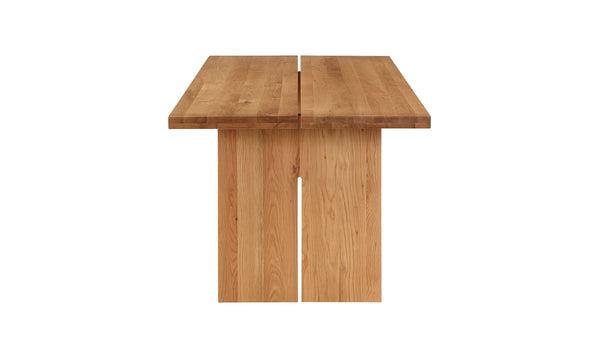 White Oak Plane Dining Table 6-8 Seats